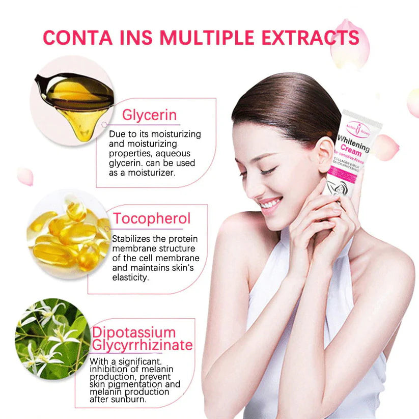 3Days Armpit Whitening Cream Skin Lightening Bleaching Cream
