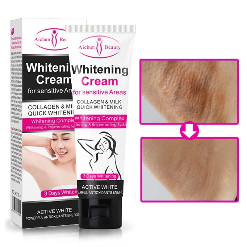 3Days Armpit Whitening Cream Skin Lightening Bleaching Cream