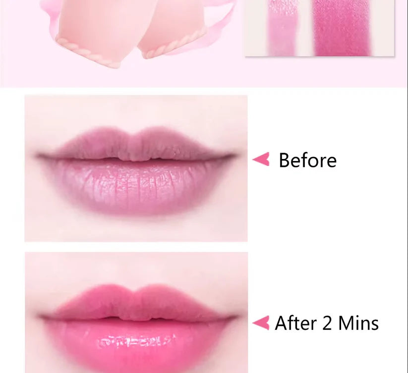 Original Jelly Dried Flower Color Changing Lip Balm ( ৬ পিসের সেট )