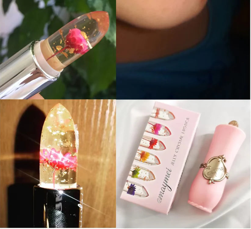 Original Jelly Dried Flower Color Changing Lip Balm ( ১ পিস)