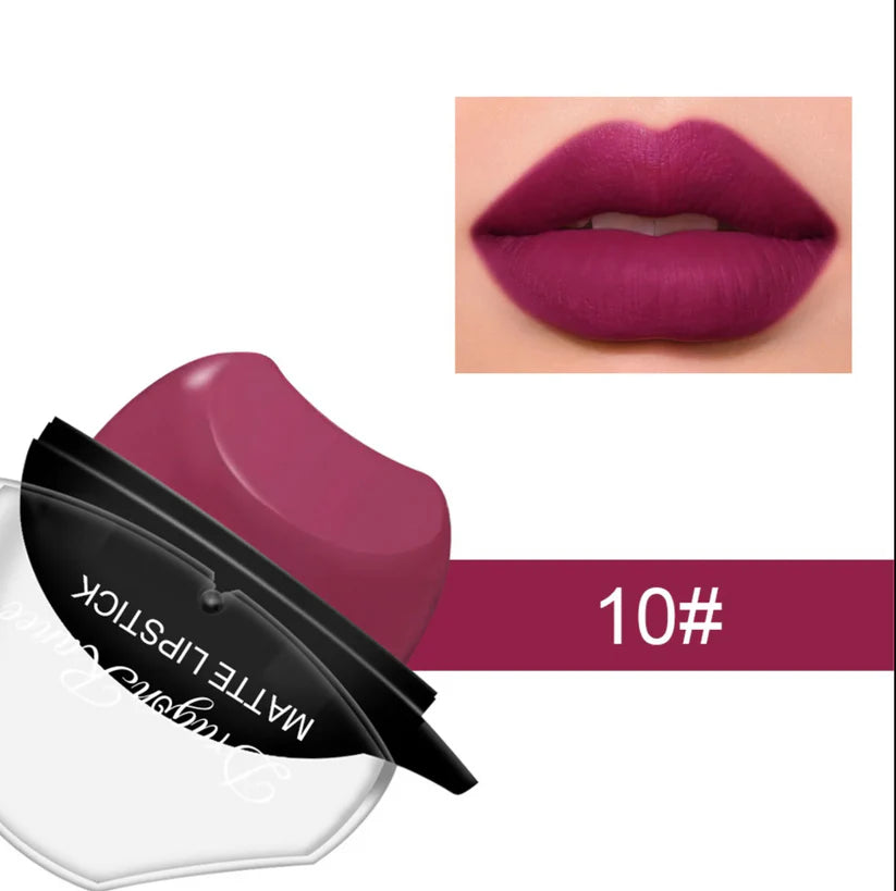 Lazy Korean Style Waterproof Lipstick-Color Shade-09