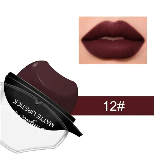 Lazy Korean Style Waterproof Lipstick-Color Shade-12