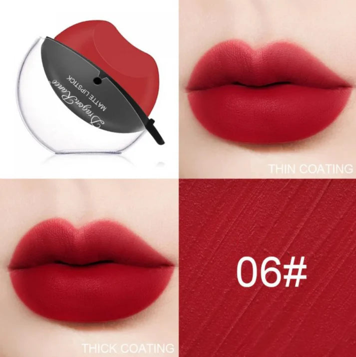 Lazy Korean Style Waterproof Lipstick-6 Pcs Combo