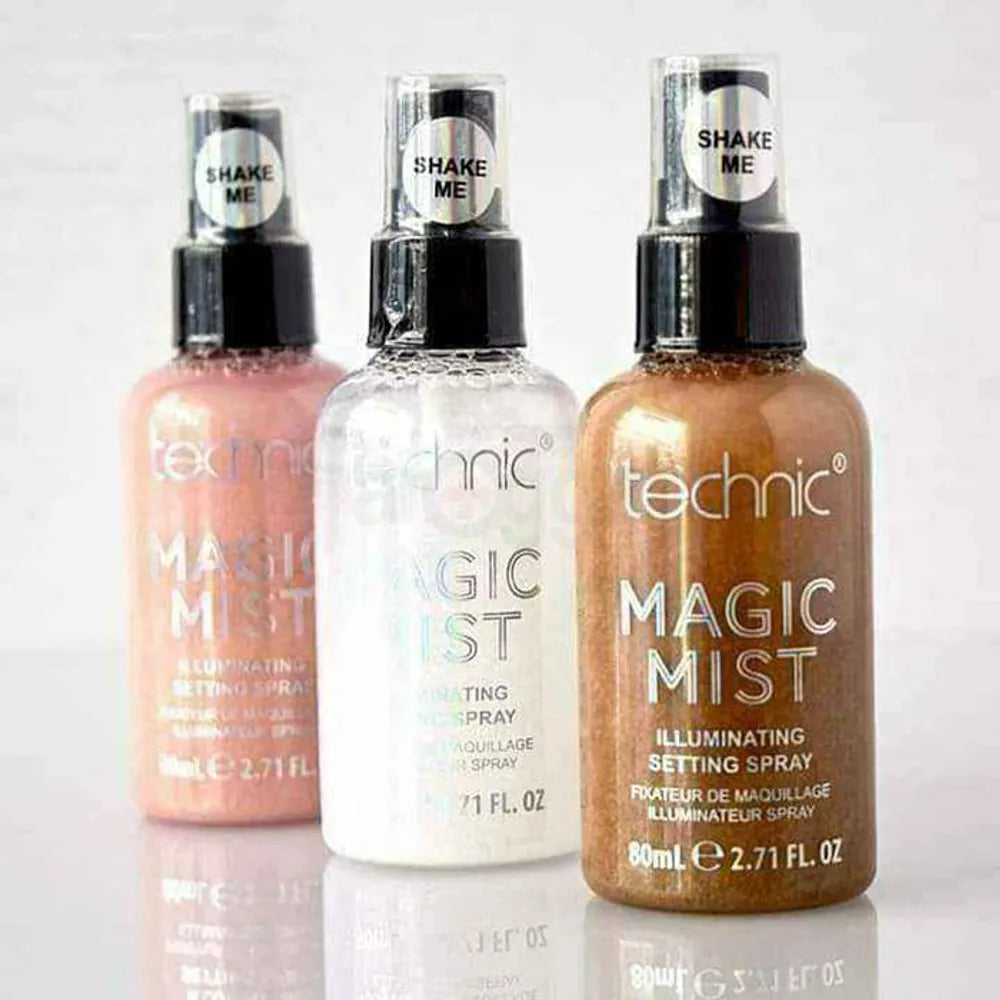 Technic Magic Mist Illuminating Setting Spray-3 pcs Combo