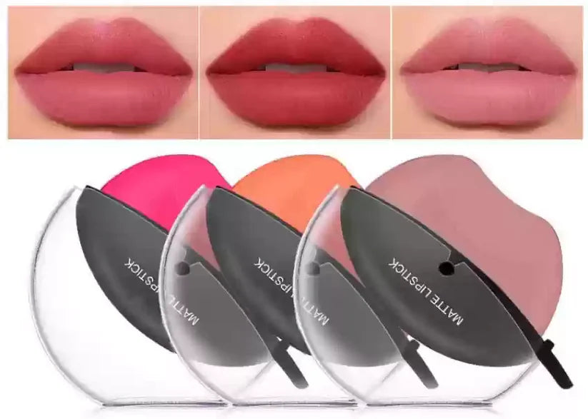 Lazy Korean Style Waterproof Lipstick-6 Pcs Combo